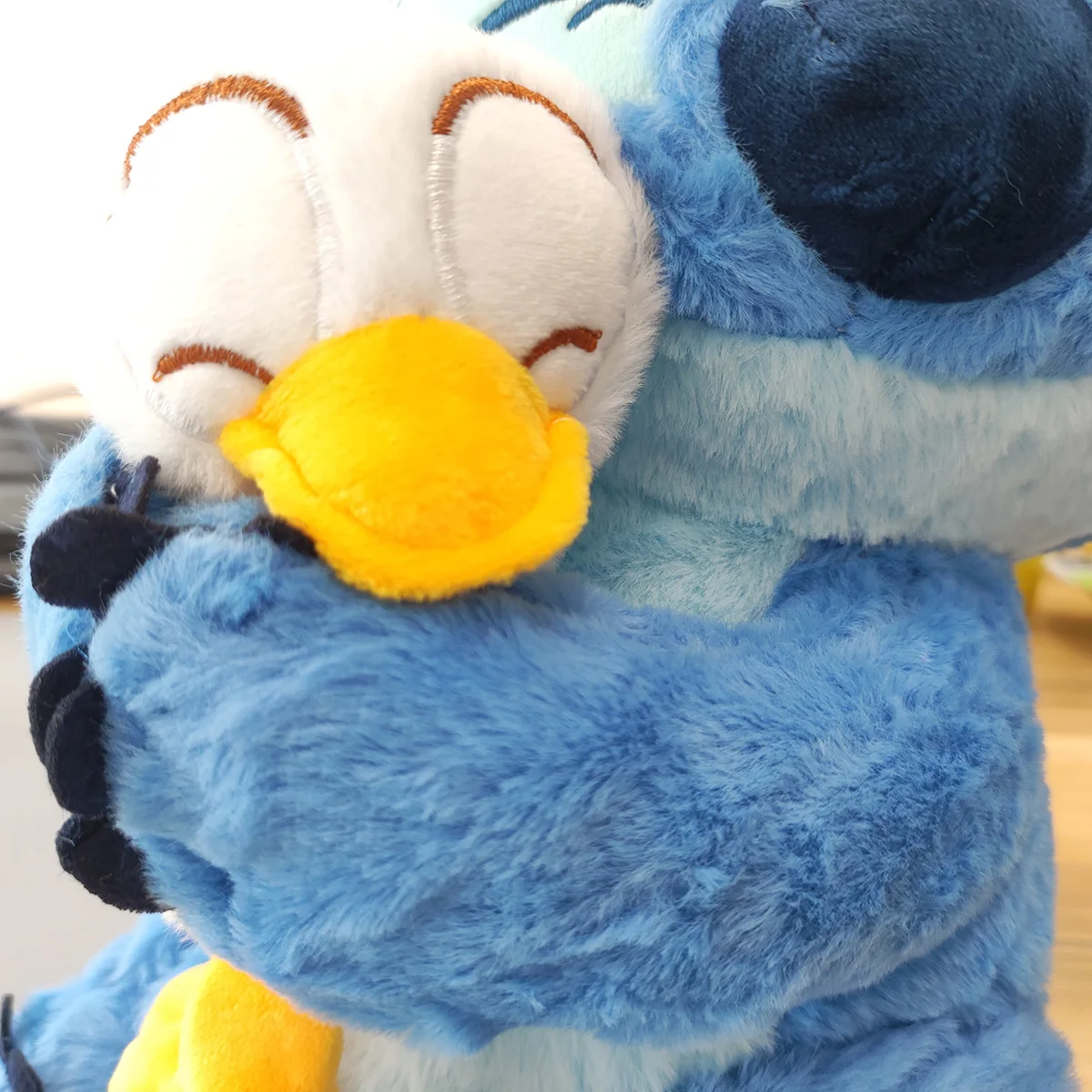 30cmのリロ＆スティッチぬいぐるみ、スクイーズトイ、ディズニーアニメ、スティッチ、アヒルのぬいぐるみ、かわいいオーナメント、ぬいぐるみ、子供、クリスマスプレゼント