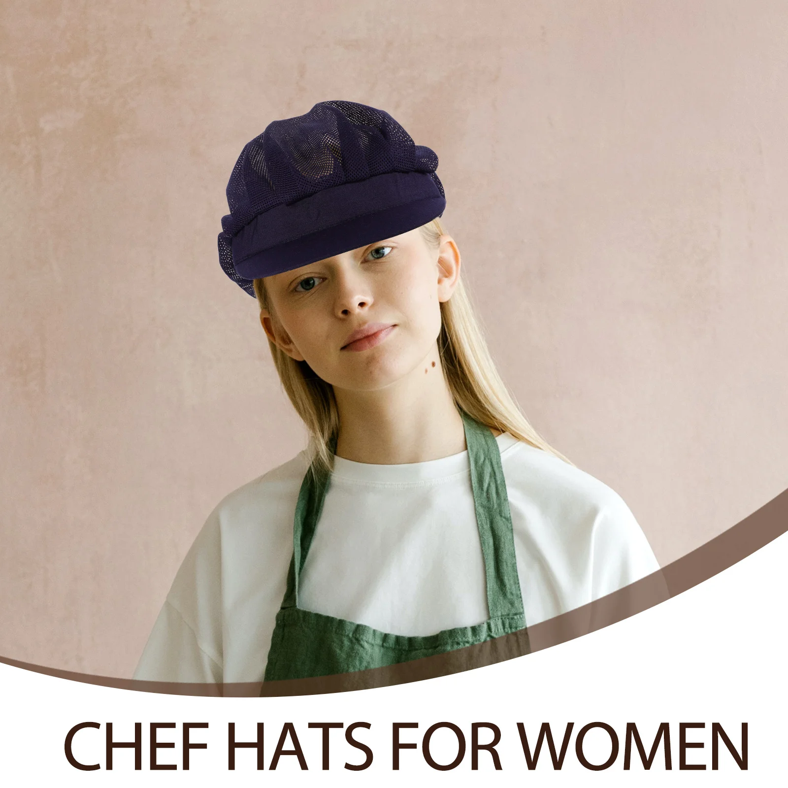 Chef Hat Kitchen Working Hat Waiter Hat Elastic Baker Kitchen Unisex Cooking Cap