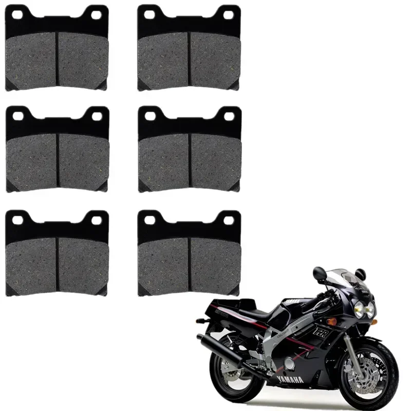 Pastillas de freno delanteras y traseras para YAMAHA FJ600, FZR600, FZ700, FZX700, FZ750, FZX750, XJ900F, XJ900R, FJ1100, FJ1200, XVZ12, VMX12, Venture Royale