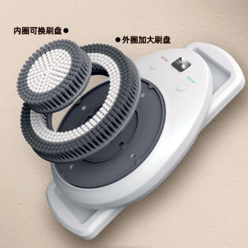 Electric back rub artifact Automatic intelligent bath  brush Wall-mounted back rub machine bath brush