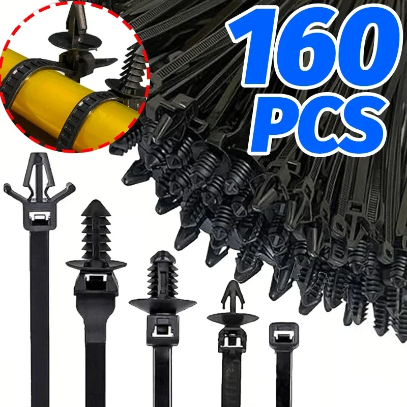 160PCS Car Wire Har…