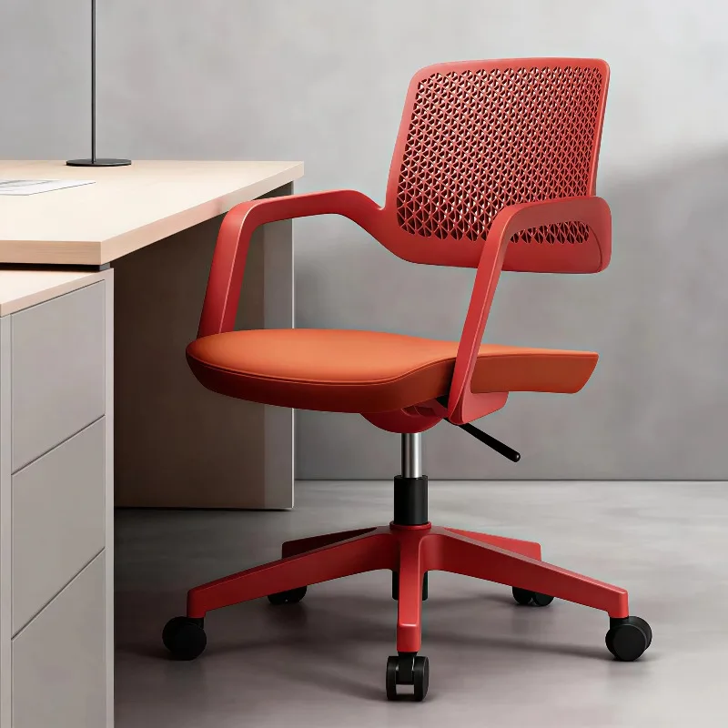 #￥Office Breathable Mesh Chair with High-Density Elastic Mesh - Ensures All-Day Breathability & Reduces Sweating in Summer