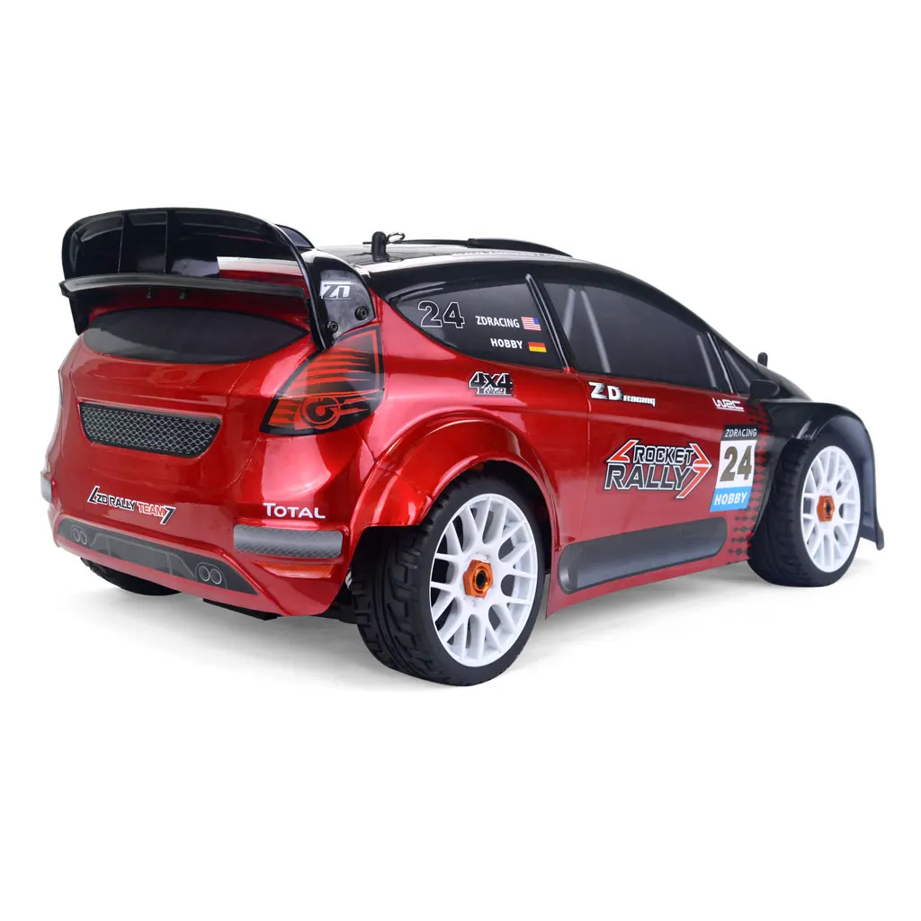 ZD Racing 80KM/H 1:8 Scale 4WD Brushless Electric Rally Car RTR RC Models Outdoor Toys Gift