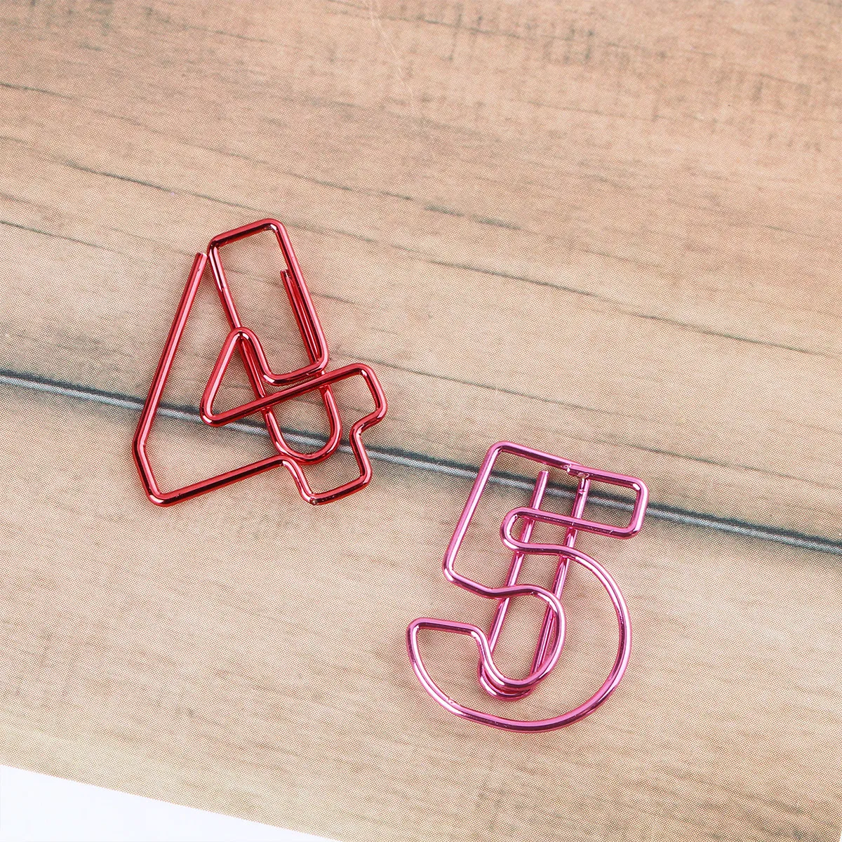 

10Pcs Adorable Digital Paper Clips Fun Educational Stationery for Students Teachers Gifts Promotional Items Note Organization