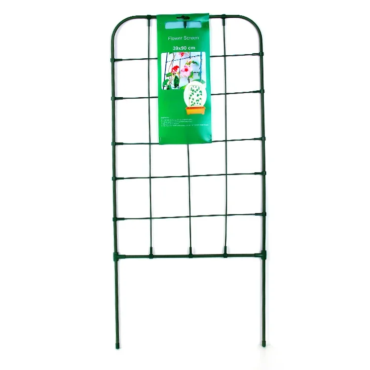 2026-best-selling-world-garden-plastic-plant-climbing-frame-trellis-wire-flower-pot-holder
