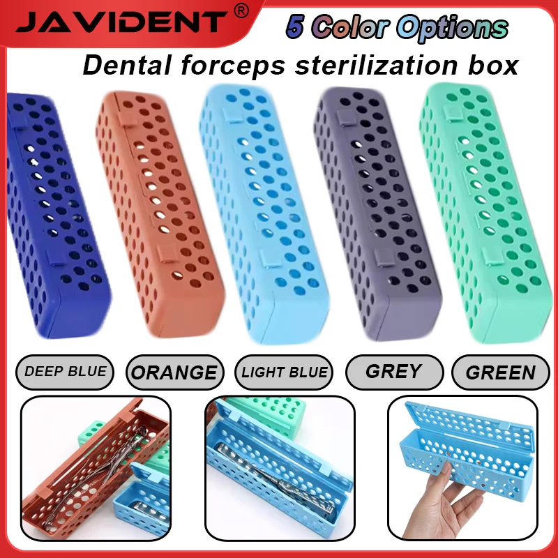

1Pcs Dental Forceps Sterilization Tray Extractor Dental Elevator Surgical Instrument Tray Plastic Sterilization Storage Box