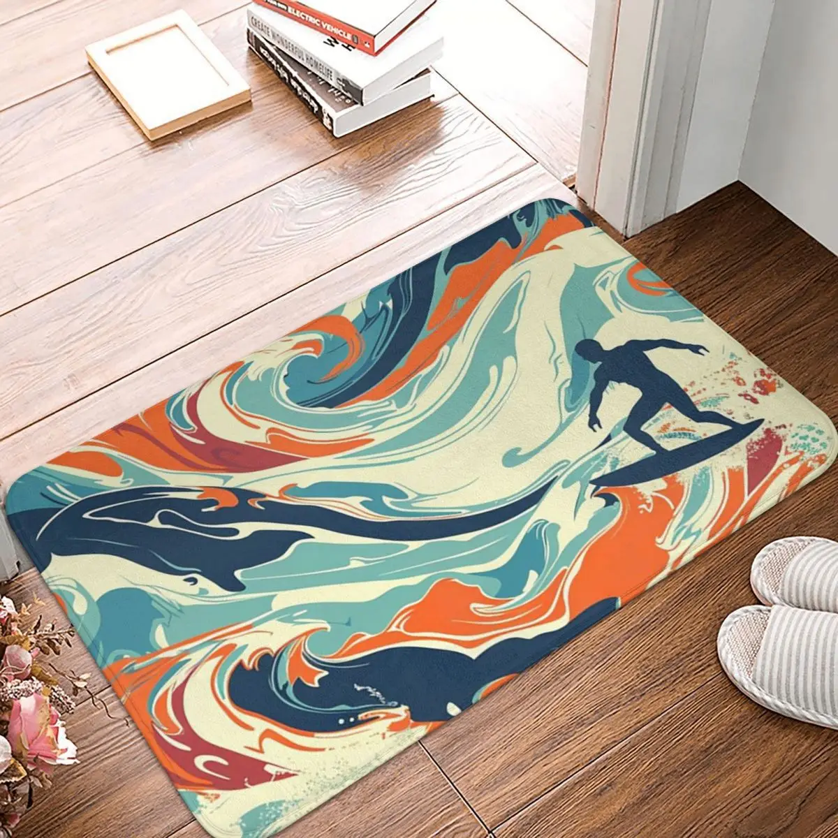 Mr Zogs Surfing Sex Wax Non-slip Doormat Floor Mat Durable Carpet Rug for Kitchen Entrance Home Balcony Footpad Mats