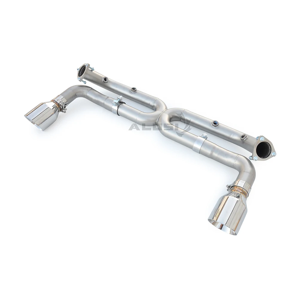 Stainless Catback Exhaust System For Porsche 997.1 3.6 3.8 2004-2008 Sports Exhaust Pipe Racing Performance Upgrade Auto Parts
