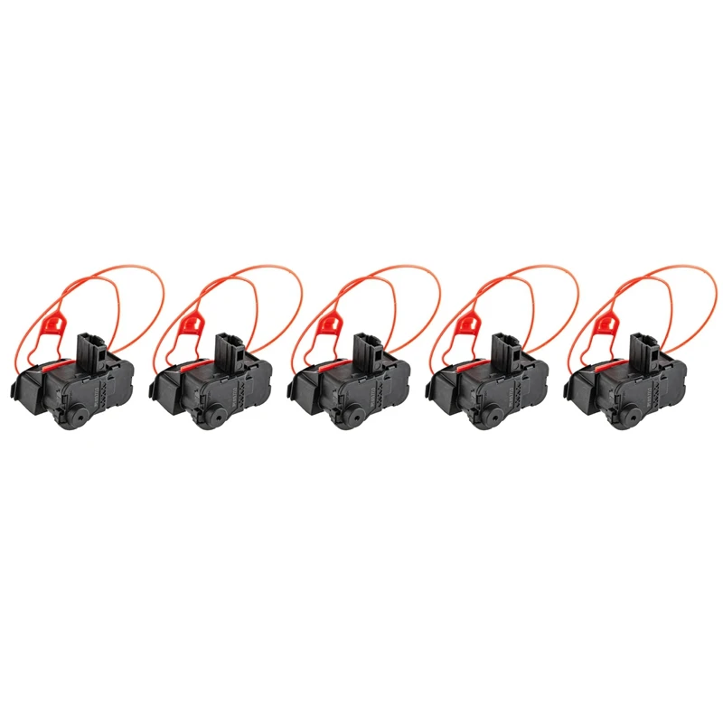 5X Fuel Tank Door Cap Lock Actuator Motor 7P0810773F For -Touareg Golf Cabriolet Seat Leon Skoda Fabia Octavia