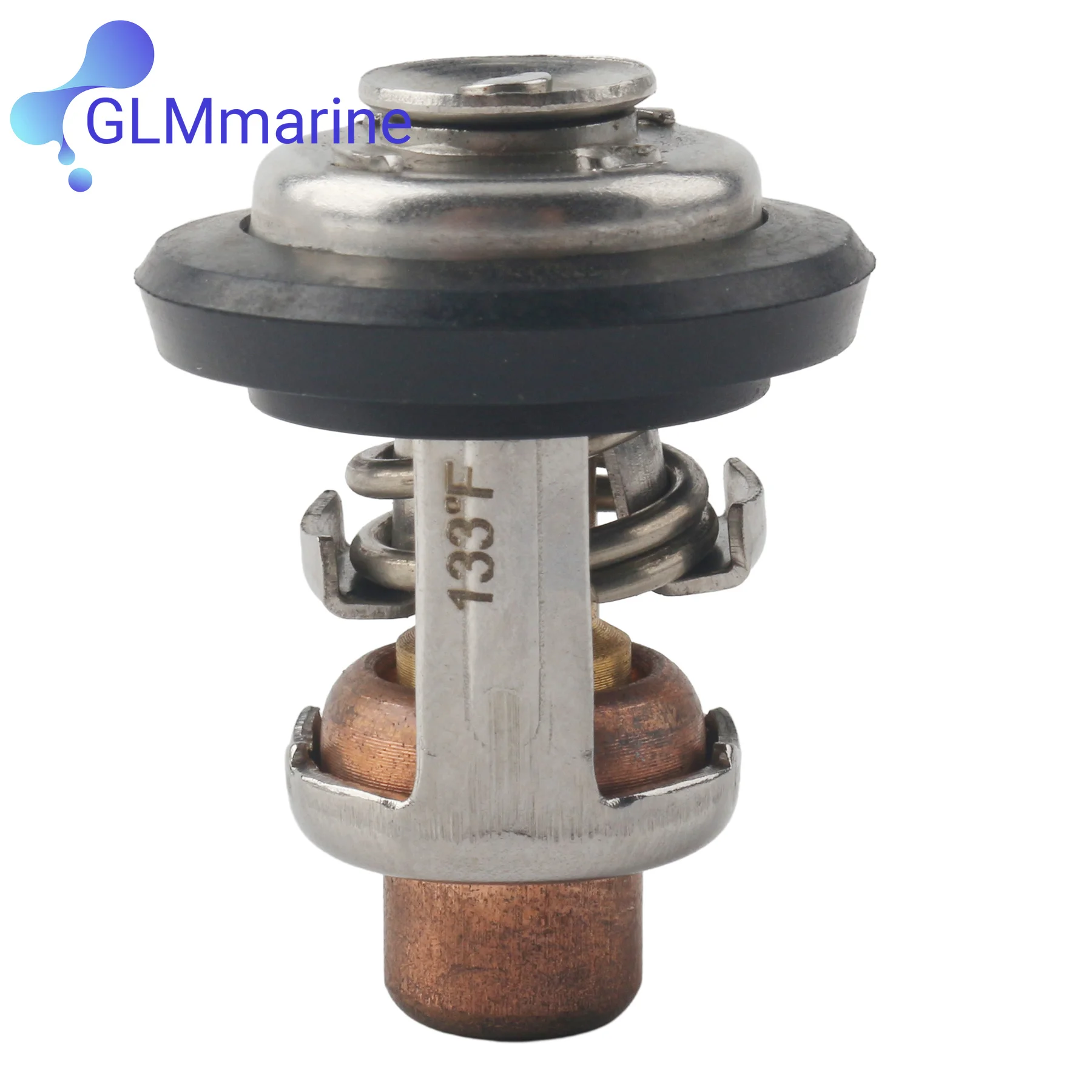 5000355 Outboard Thermostat Kit 130°F 54°C Fits for Evinrude Johnson 200 225 250 HP BJ225 E225 Motors Replaces 5001036 765620 view 5