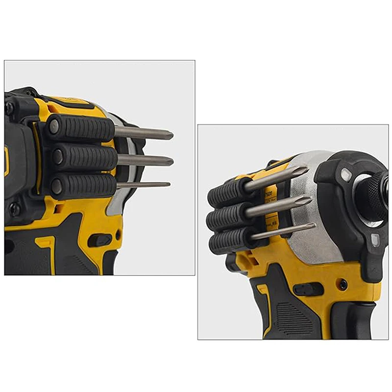 Supporto per punte a cambio rapido Add-on per trapano attacco per montaggio punte per Driver supporto laterale per trapano elettrico o Driver per la maggior parte degli attrezzi per trapani