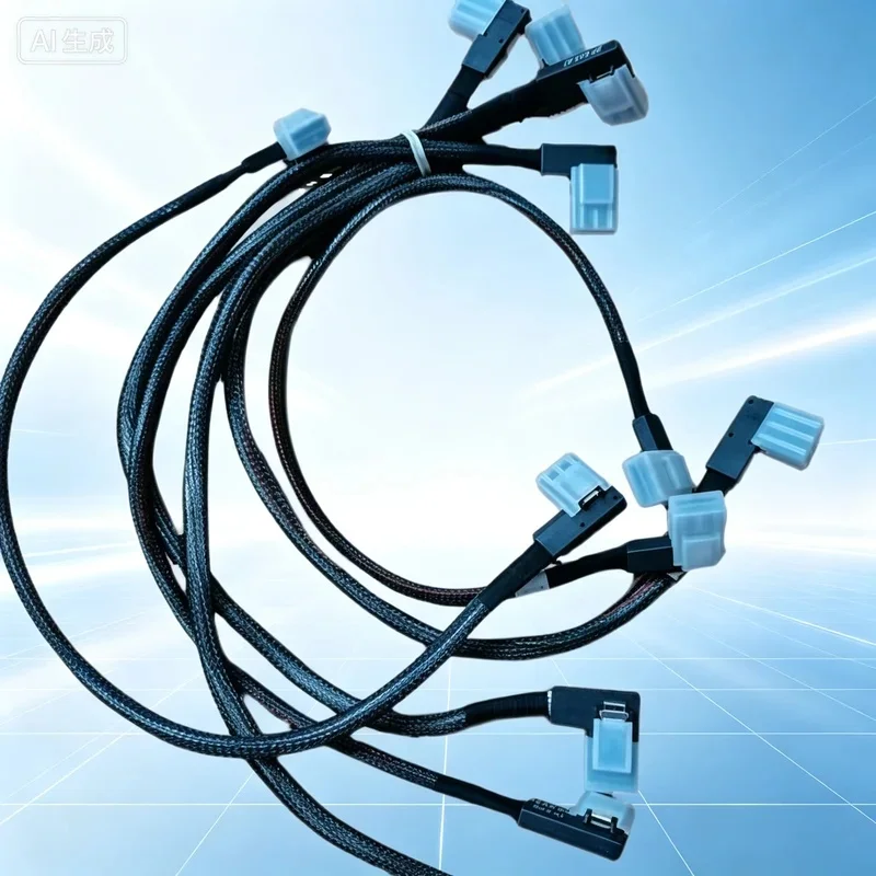 N+ SAS Backplane Cable for Dell R720XD 12‑Drive 4NM23