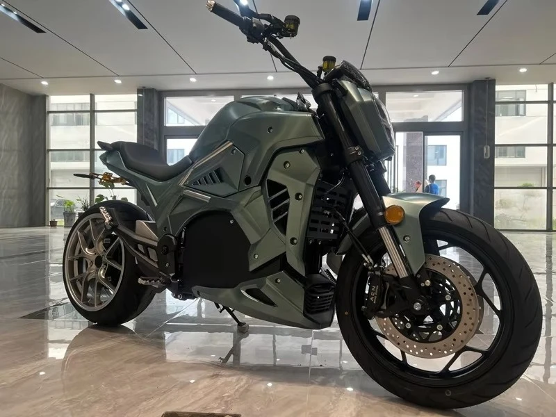 Electric Motorcycle with Center Motor 8000w Motor 145km/h High Power and Long Distance