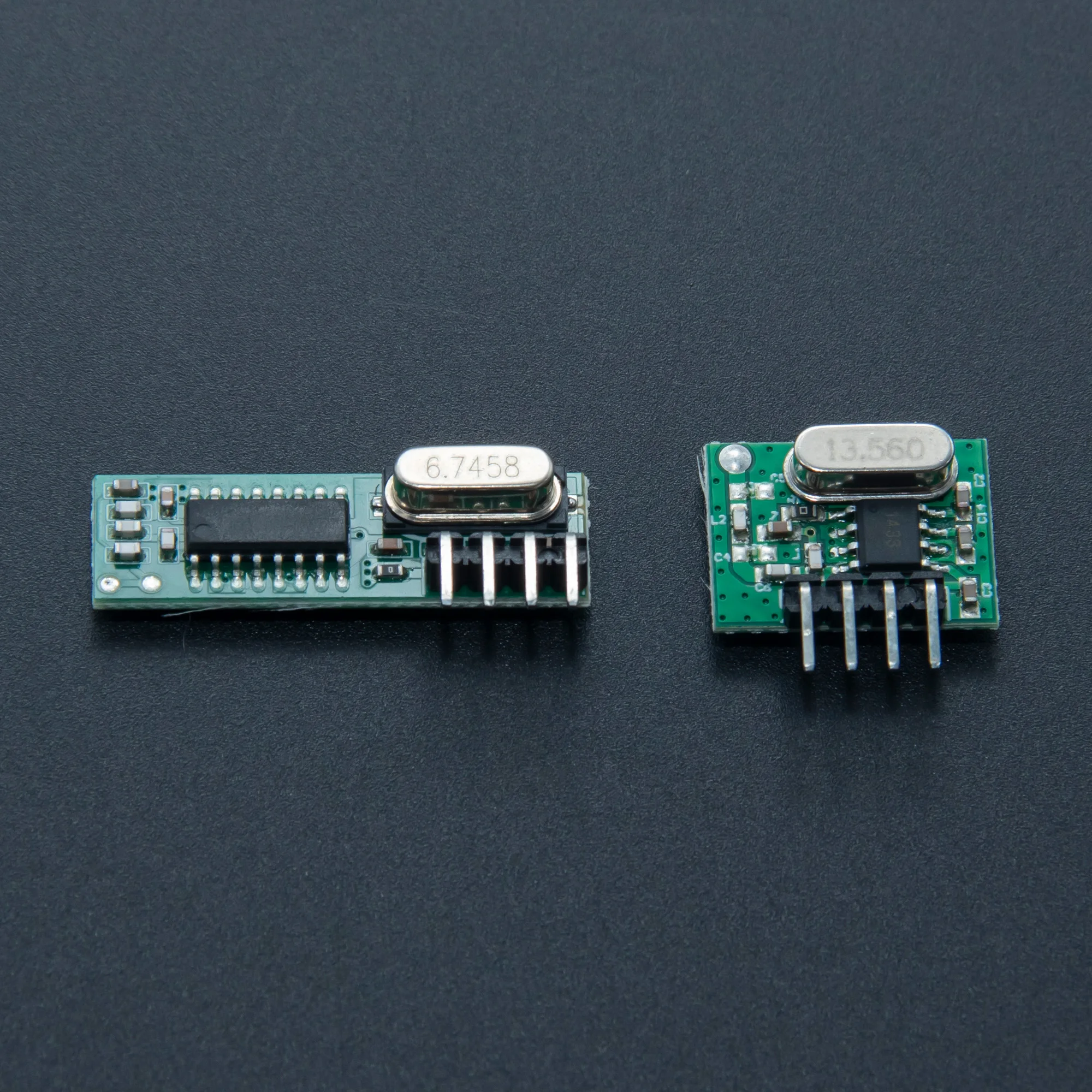 433Mhz Superheterodyne RF Transmitter Receiver Module Kit With Spring Antenna For Arduino MCU Smart Home Remote Control