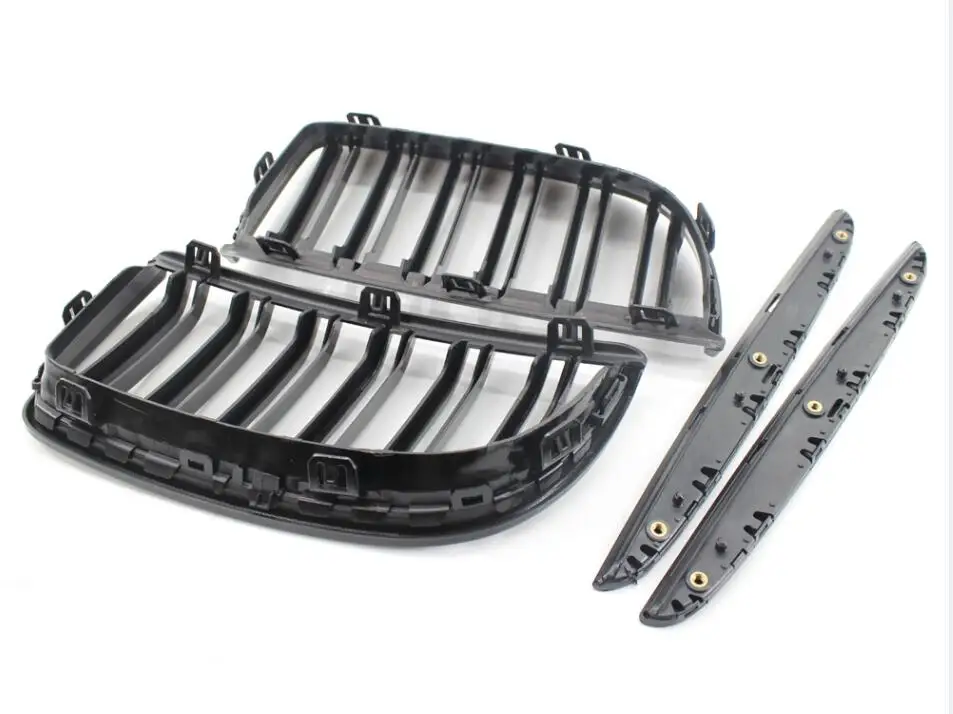 Car Front Kidney Replacement Grilles For BMW 3 Series E90 E91 320i 323i 328i 335i 2005 2006 2007 2008 Racing Grill Hood Eyelids