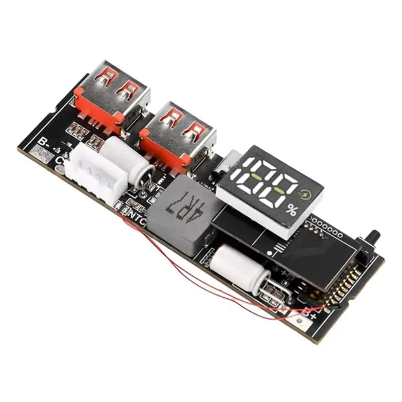 [B24B!】 DIY Motherboard Mobile Power Module Board 100W Power Bank 2-Way Super Fast Charging 4S