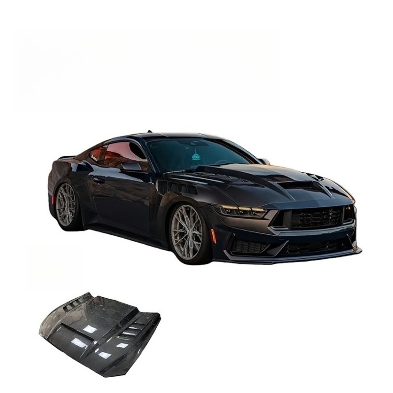 

New Black 2024-2025 Upgraded GDT TF Carbon Fiber Hood for Replace/Repair