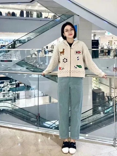 

Ретро-брюки из вельвета с высокой талией, прямые, повседневные, женские, модные, универсальные, свободного кроя, стройнящие, длинные