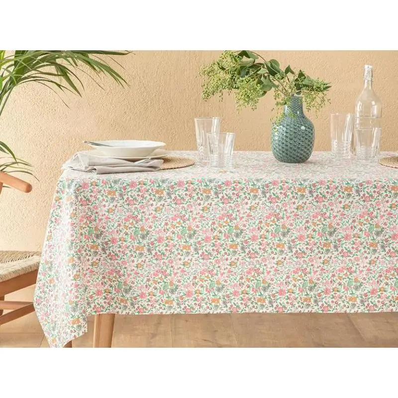 ENGLISH HOME Polycotton Table Cloth, Invitations For High Quality HOME Decor Table Cloth 150x220 Cm, Color