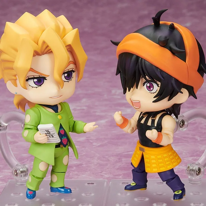 Domestic JoJo's Bizarre Adventure Figura 1684 1685 Nendoroid Fugo and Giorno Action Figure Model