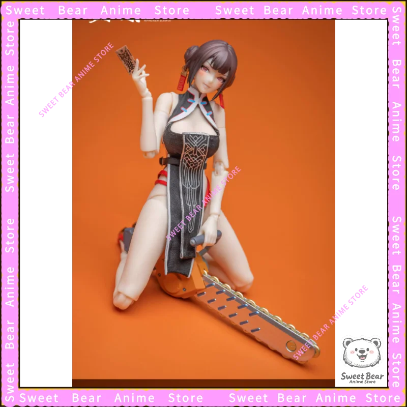 재고 있음 린 펑 지아오 [특이한 이야기의 기록] MAZ-01 1/12 천 액션 피규어 애니메이션 모델 장난감 취미 데스크탑 인형 장식품