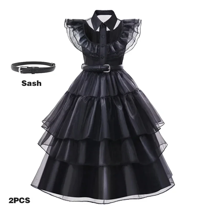 Nuevo 2026 ★ Vestido Tutú Maléfica con Cuernos y Alas, Vestidos de Fiesta de Reina Malvada, Disfraz de Bruja MN3 ❤ Disfraz de Halloween