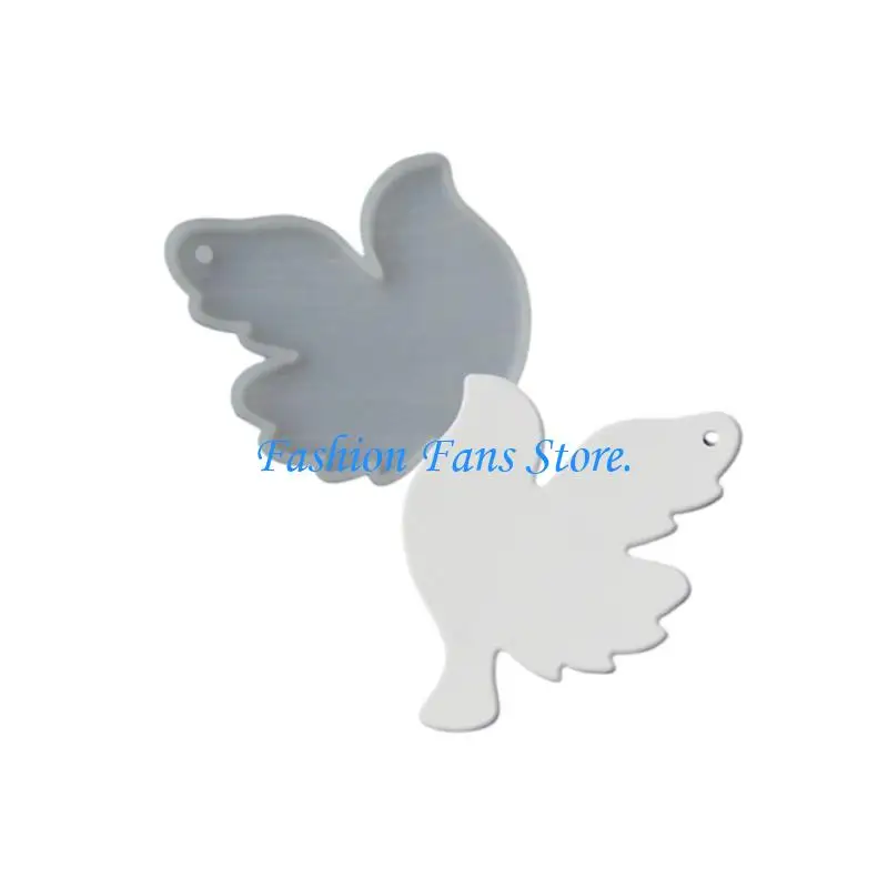 

C71D Silicone Peace Doves Pendant Moulds Silicone Crafting Pendant Moulds Silicone Texture