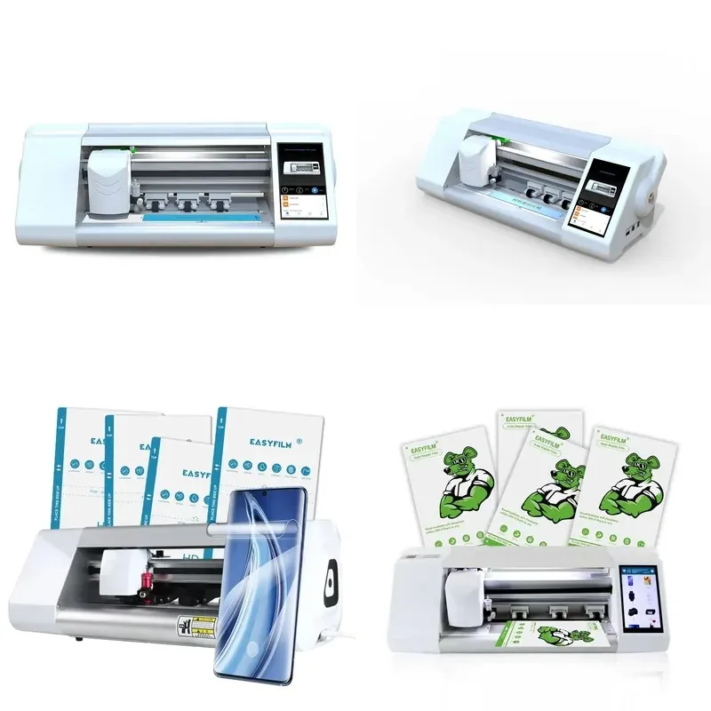 Automatic Smartphone Screen Protector Cutting Machine for TPU Hydrogel Film High Quality Unlimited Precision Cutter Device