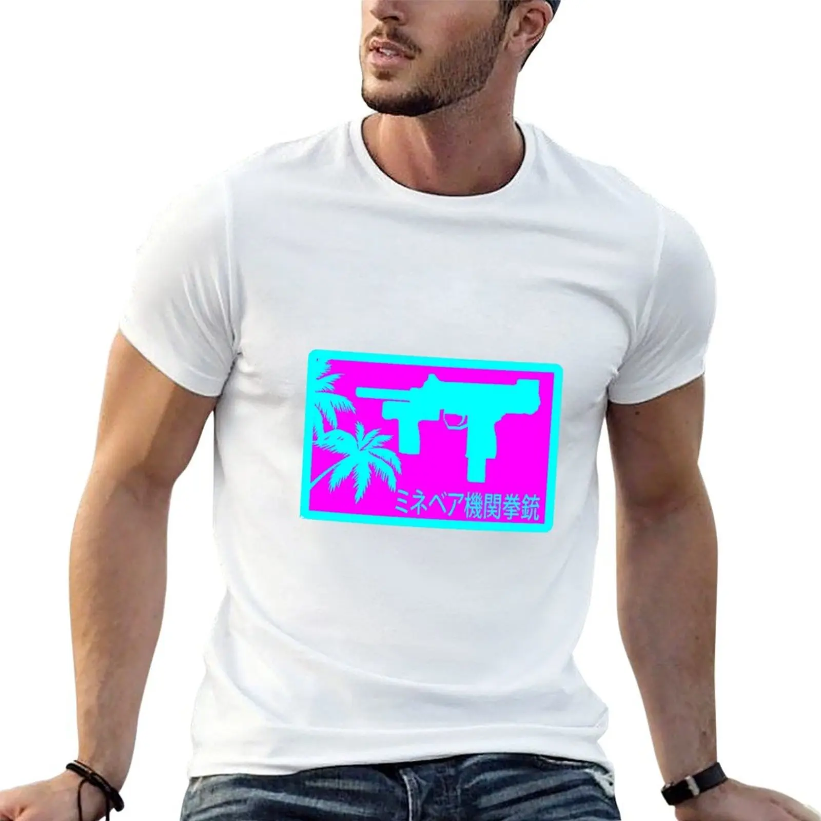 Hotline miami vaporwave T-Shirt man t shirt luxury t shirts for man slim fit t shirts for man cotton funny T-shirt