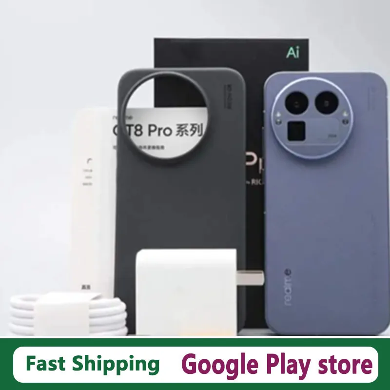 هاتف Realme GT 8 Pro الأندرويد الجديد الرسمي Snapdragon 8 Elite Gen 5 OTA 6.79 "AMOLED 200.0MP 7000mAh 120W شحن IP69 مقاوم للماء #1