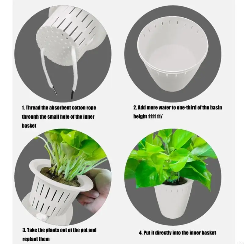 Dispositivos plantador agua automáticamente Insertar Herramientas riego automático (paquete 6) Accesorios riego