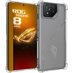 Flexible Transparent Phone TPU Case for Asus Rog Phone 9 8 Pro Protective Cover Airbag Shockproof Coque Fundas Capa