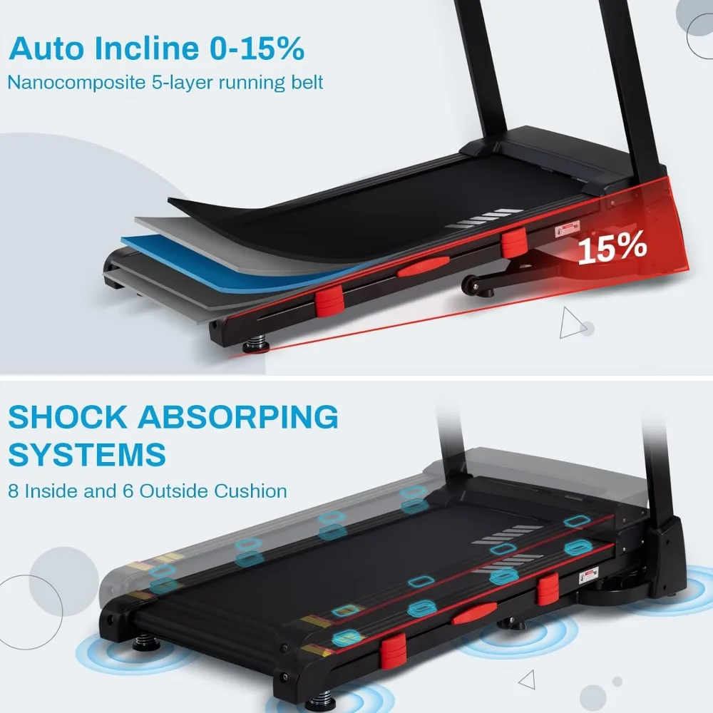 Treadmill with Auto Incline,18