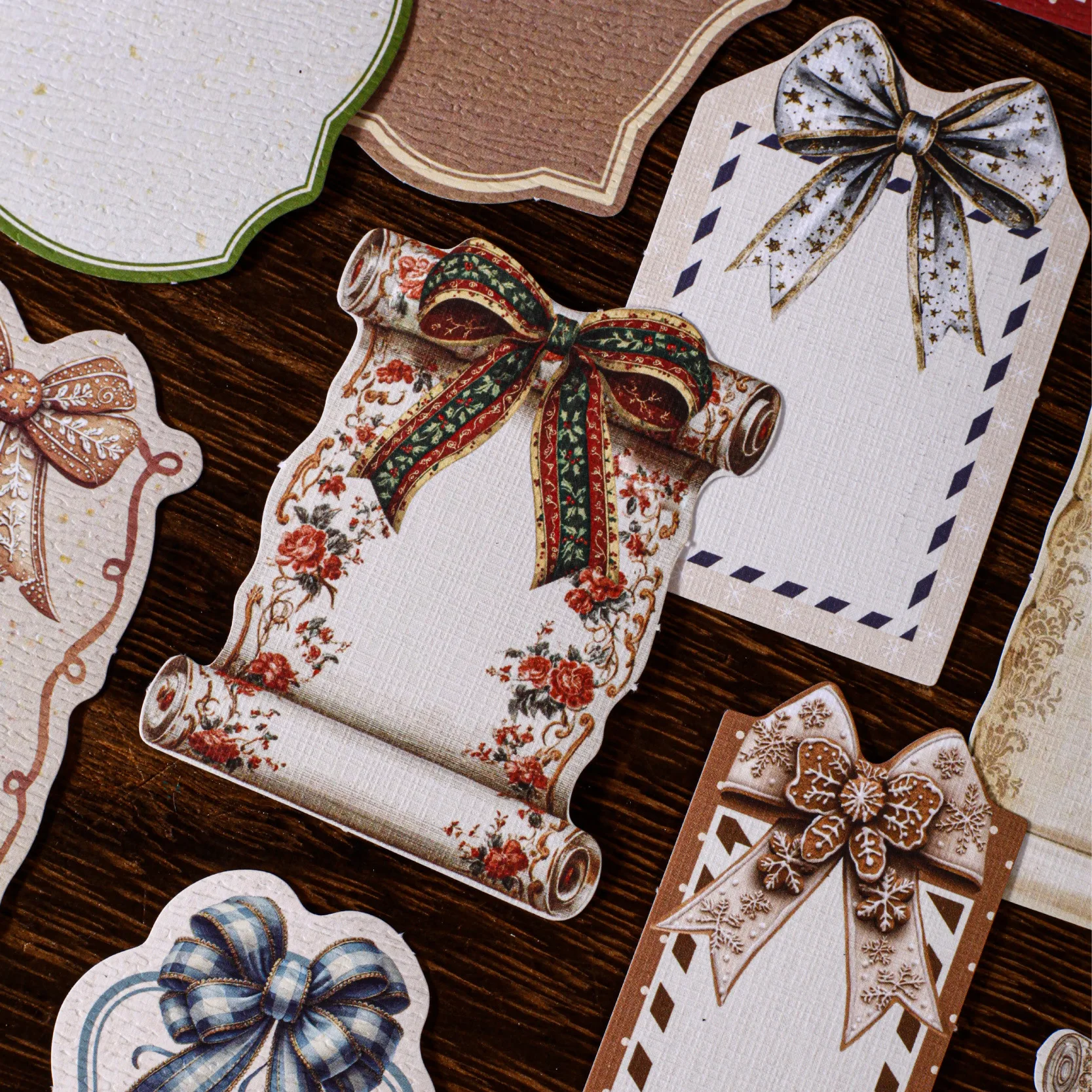 20pcs/lot Memo Pads Material Paper  Festival handwriting Junk Journal Scrapbooking Cards Retro Background Decoration Paper