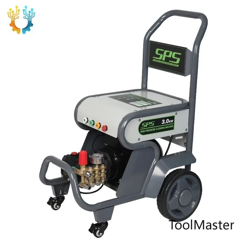 

【2026】 220V 3KW 1600PSI 15LPM Portable Commercial Car Washing Machine Commercial High Pressure Water Car Washer