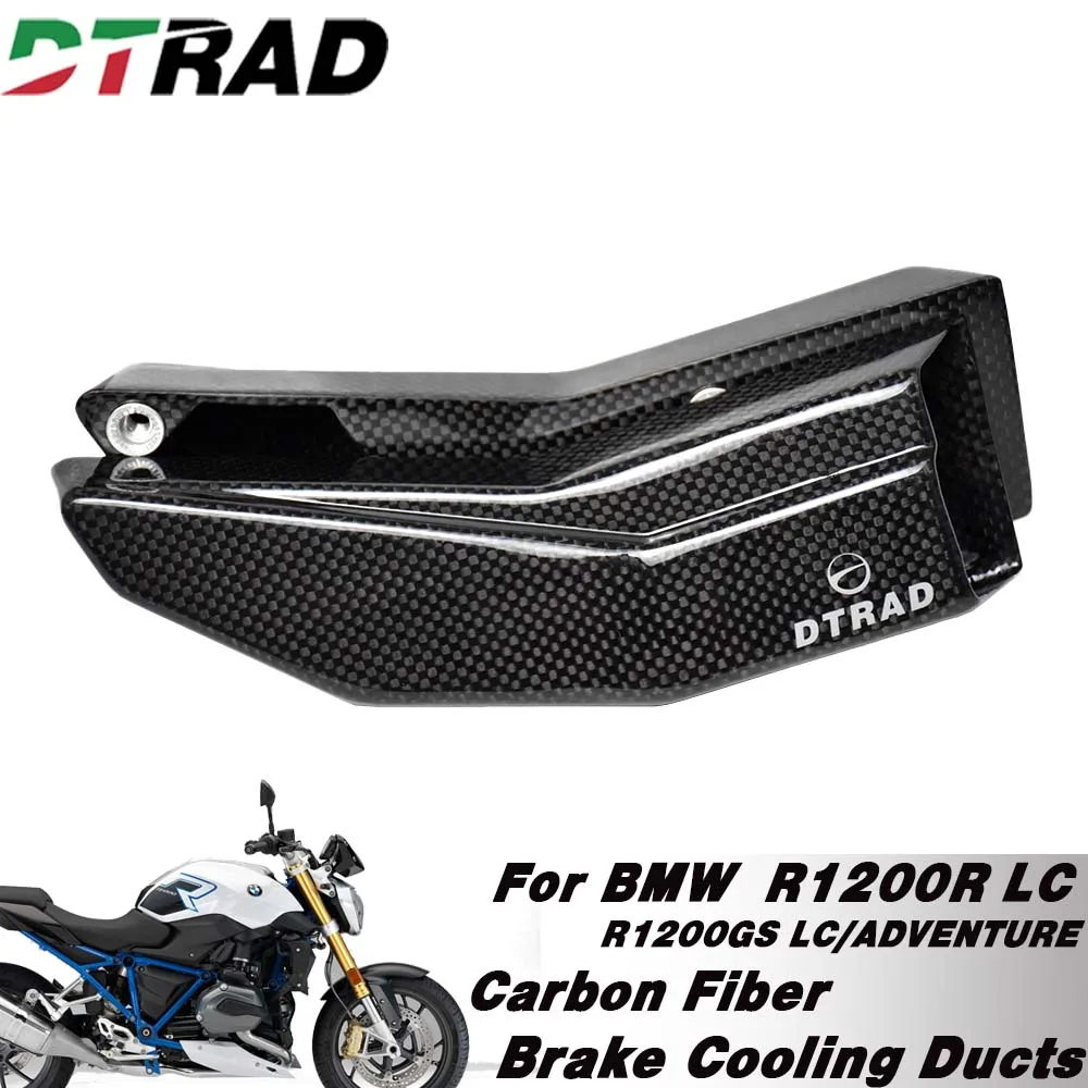 Motorcycle Carbon Fiber Air Ducts Brake Cooling Mounting kit Caliper Cooler Channel For BMW R1200R LC/R1200GS LC/ADVENTURE