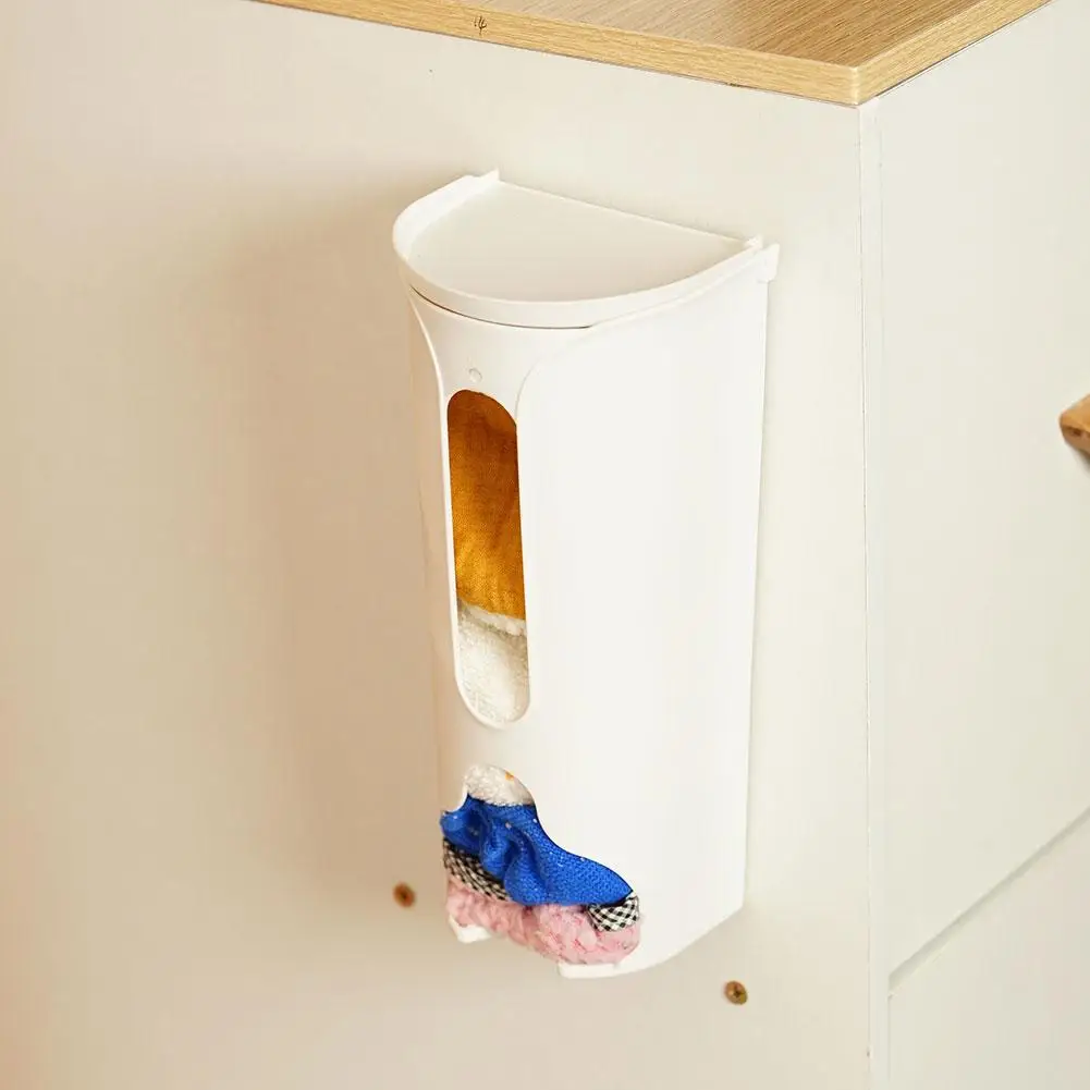 1/2pcs Wall-Mounted Underwear Storage Box Closet Panties Socks Organizer Home Garbage Bag Dispenser Boxes