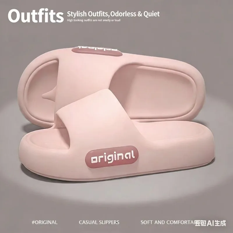 

20206 Summer Eva Cotton Slippers Non-slip Home Bathroom Couples Hotel Indoor Platform Sandals and Slippers. Slippers