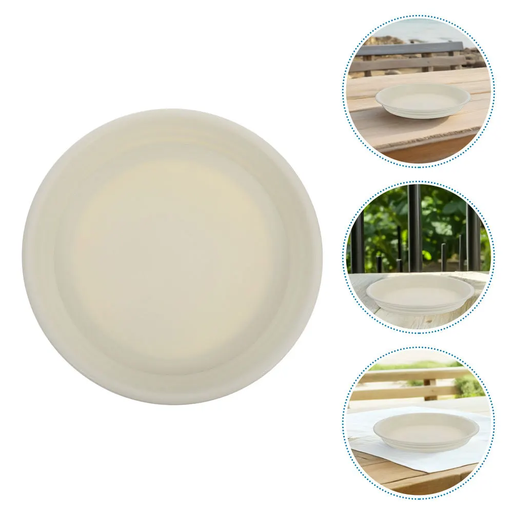 

4Pcs Round Plastic Flower Pot Drip Tray Thickened Planter Saucer Water Catcher Indoor Outdoor Garden Pot Base 19Cm