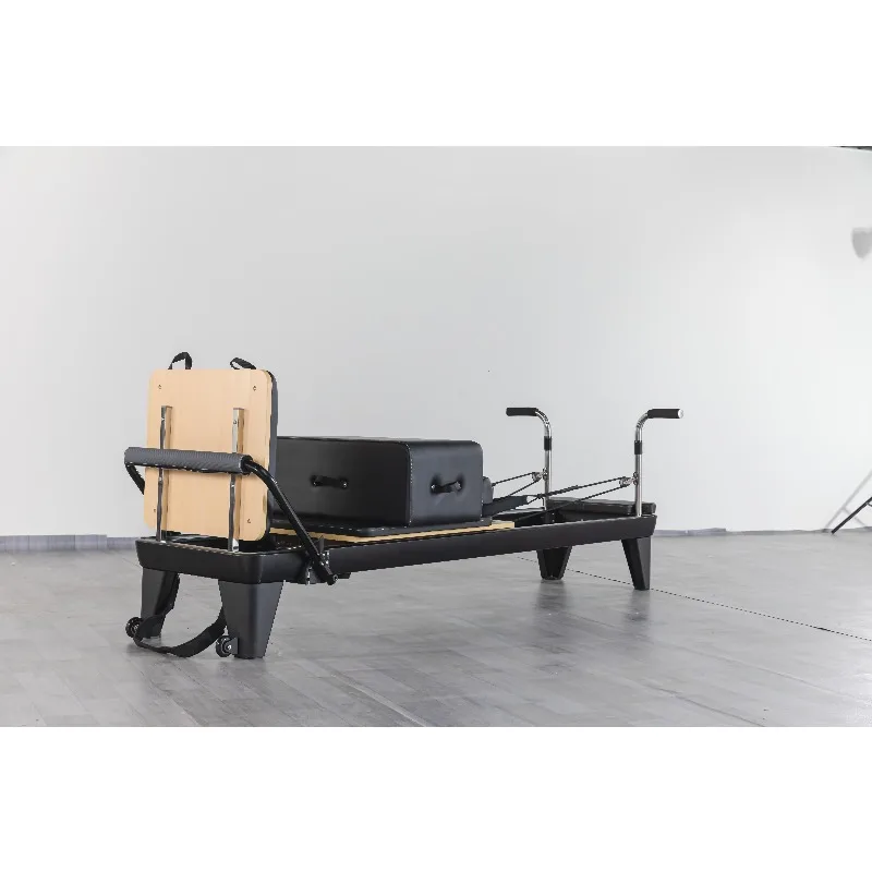 Pilates Reformer Bed Adjustable Springs Eco-Friendly Health Studio Reformer Pilates Machine Professional