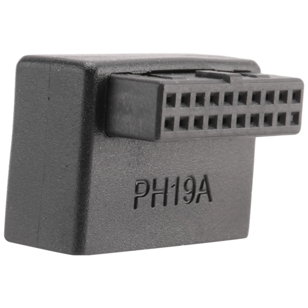 PH19A USB 3.0 Internal Header USB3.0 19/20P Socket 90 Degree Adapter Converter for Computer Motherboard