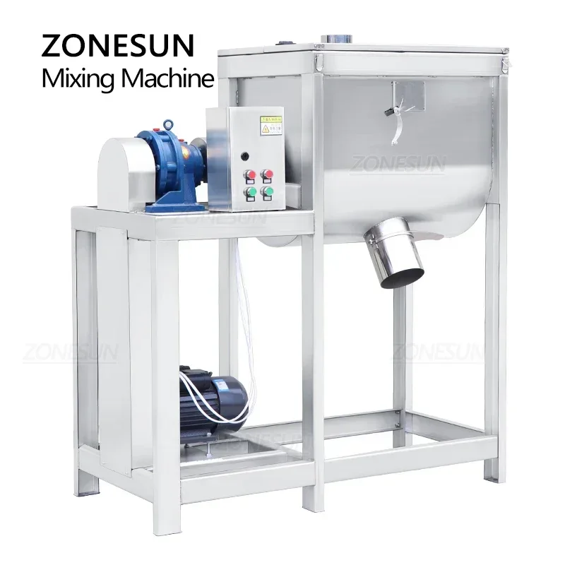 Zonesun ZS-BM200 máquina de mistura de grânulos de pó, farinha macia seca, grãos, tanque de grande capacidade, fábrica de fabricação de equipamentos de produção