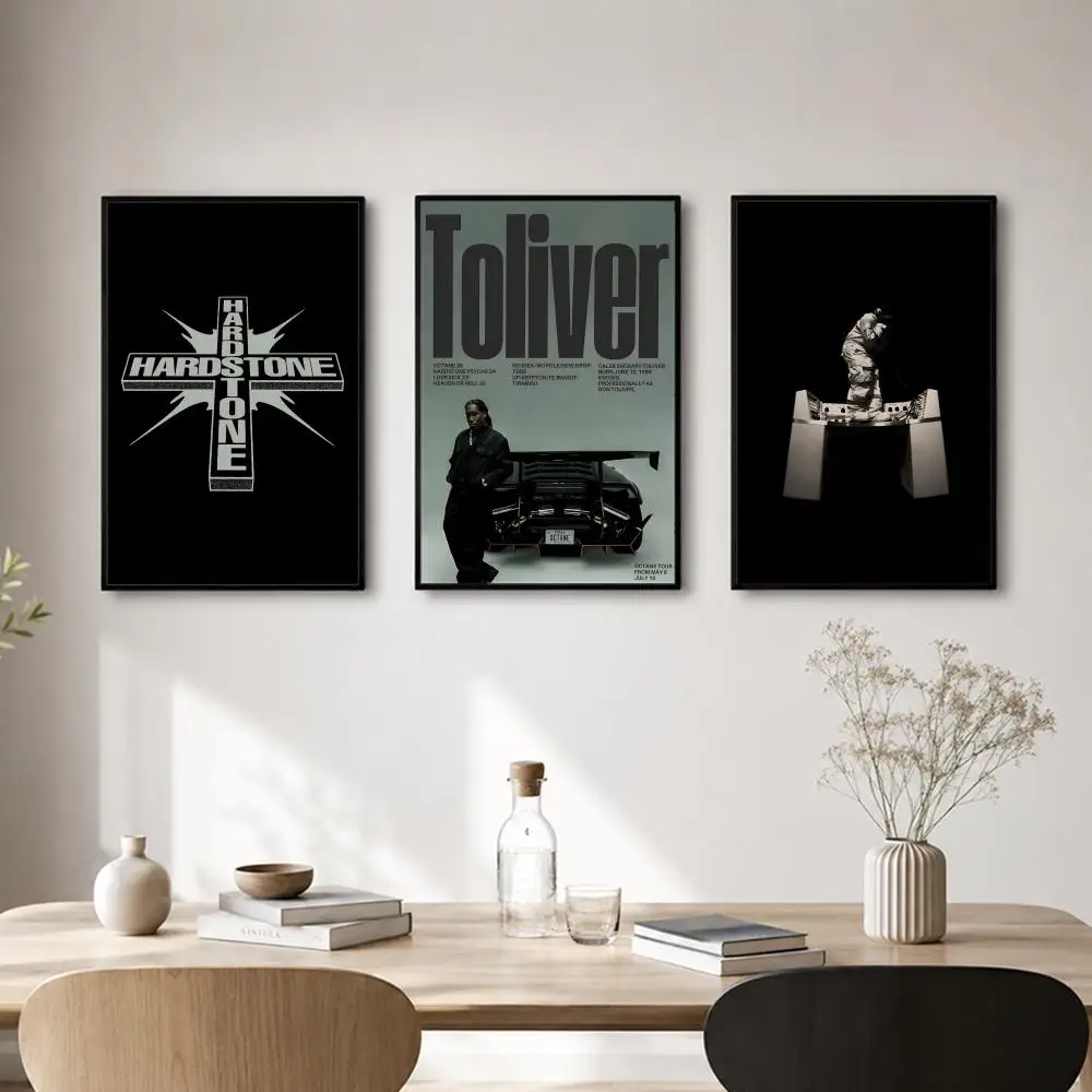 Rapper Don Toliver Poster Self-adhesive Art Waterproof Paper Sticker Coffee House Bar Room Wall Decor