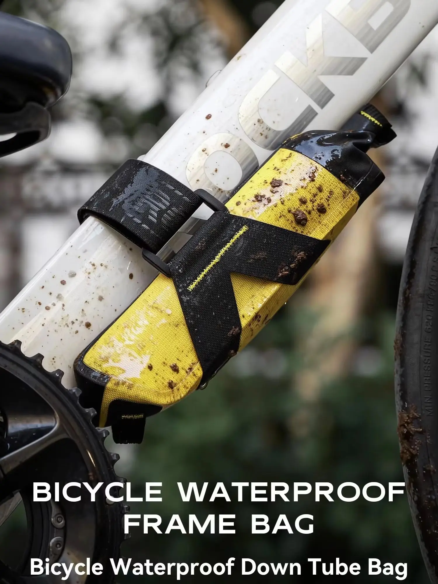 AliExpress ROCKBROS 1L Bicycle Bag Seamless Welding Full Waterproof Bike Down Tube Bag Multiple Placement Options Lightweight Cycling Bag