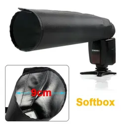 접이식 스누트 플래시 소프트박스 디퓨저, 용누 캐논 580EX 니콘 SB800 소니 고독스 TT520 TT600 TT685 V850 V860II III