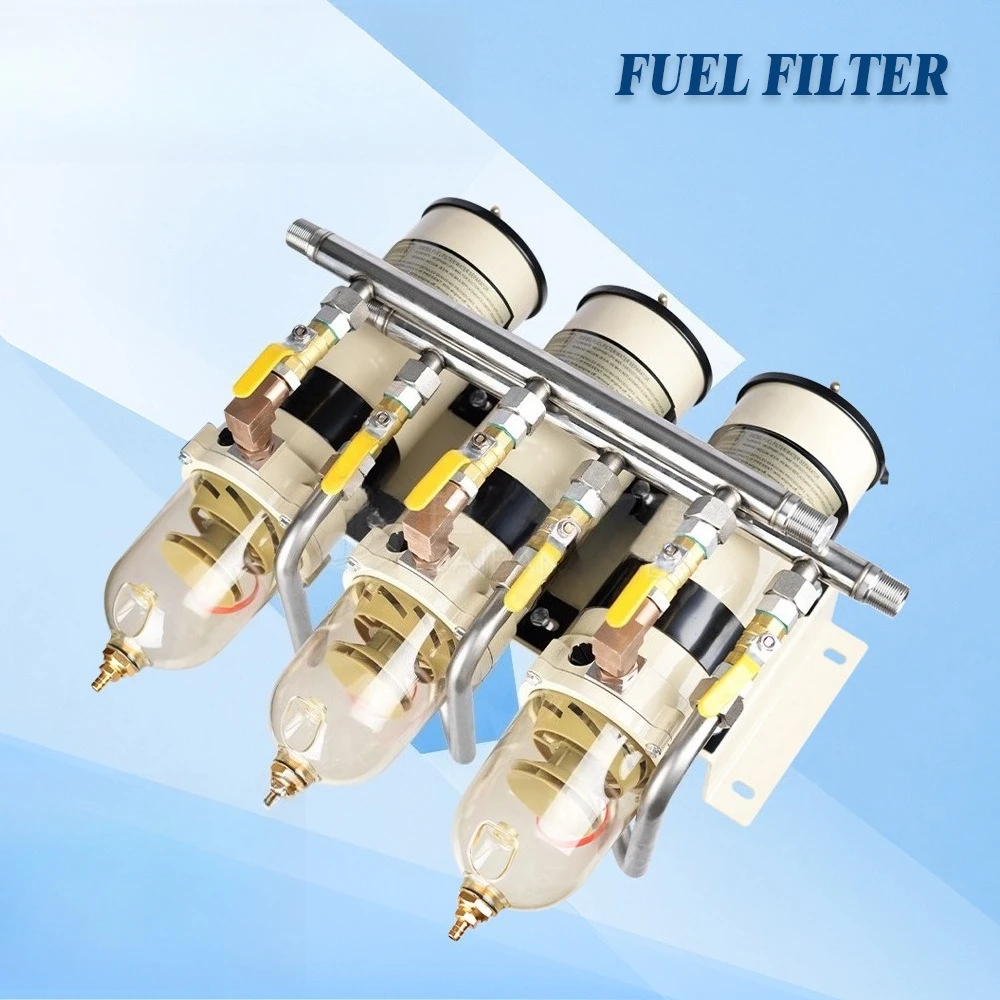 791000FHV2 1000FG Triple with Six Valves Transparent Oil Cup Aluminum Copper Plated Valve