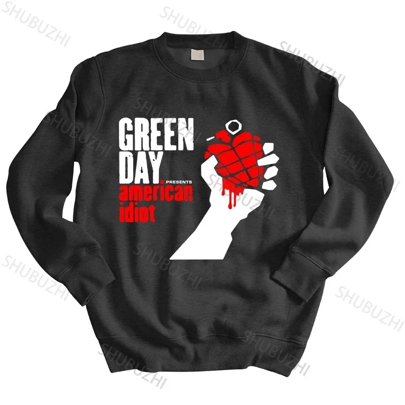 thin sweatshirt men hoody Green Day ' AMERICAN IDIOT ALBUM COVER ' hoodies - Nuevo y Oficial autumn spring hoodies