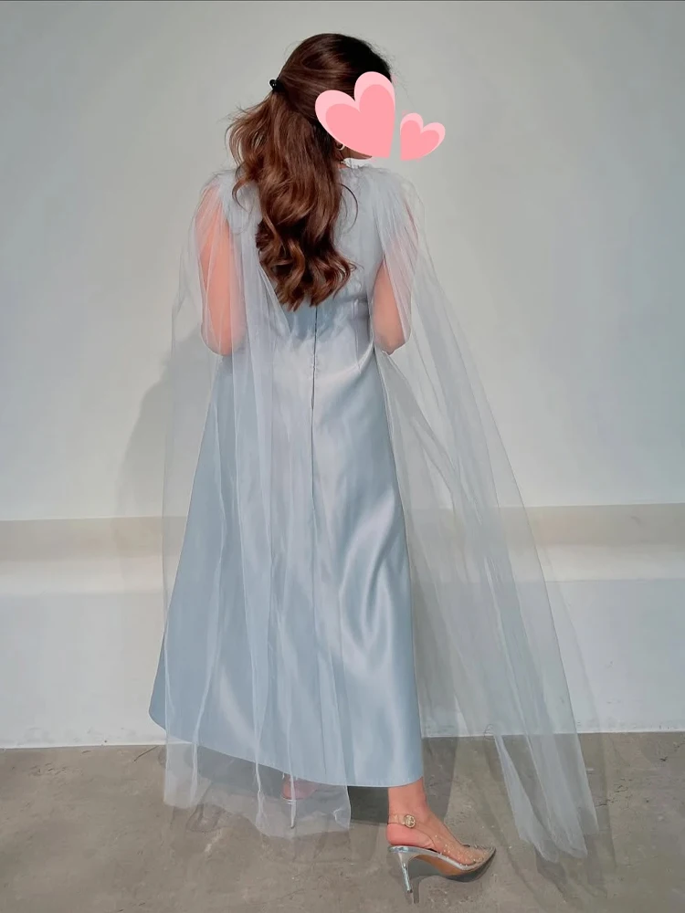 ที่กําหนดเองอย่างเป็นทางการคุณภาพสูงอย่างเป็นทางการTulleประดับด้วยลูกปัดตรงO-คอMidiชุดราตรีRetroประณีตคลาสสิก