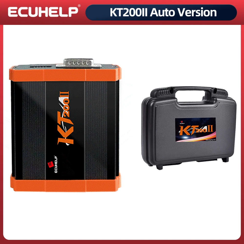 ECUHELP KT200II KT200 Gen2 ECU Programmer Auto Version, Read Write Car Truck via OBD / on Bench / in Boot Jtag