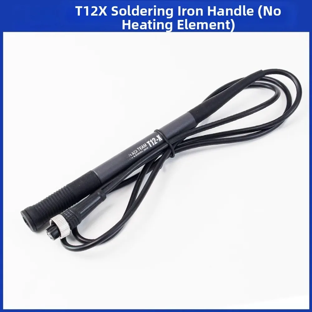 Soldering Iron Handle for T12 with Multi Layer Coating to Resist Oxidation and Improve Heat Recovery for T210 Models